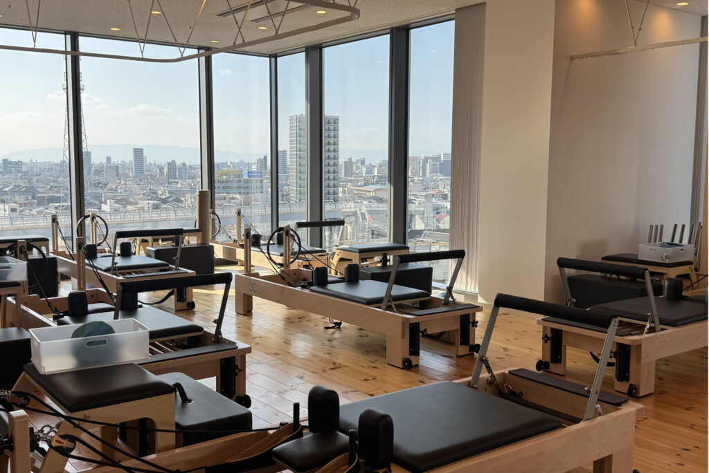 名古屋グローバルゲート内のマシンピラティススタジオ